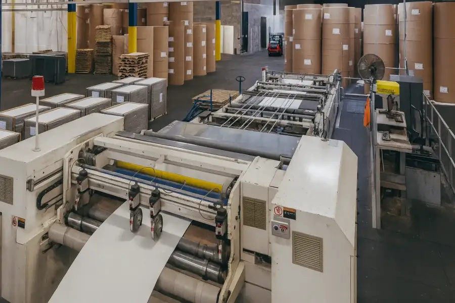 Marquip paperboard sheeter line at Bengal Group